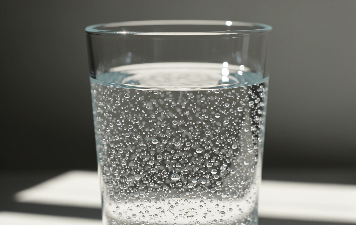 Klares Wasser in der Morgensonne